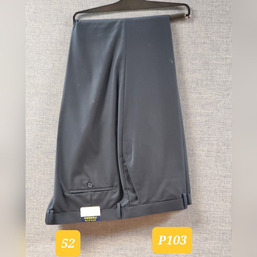 Mens Dress Pants  Size 52  Brand New With Tags  P  103